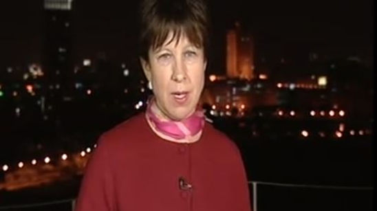 BBC Live Lyse Doucet. Egyptian revolution 2011